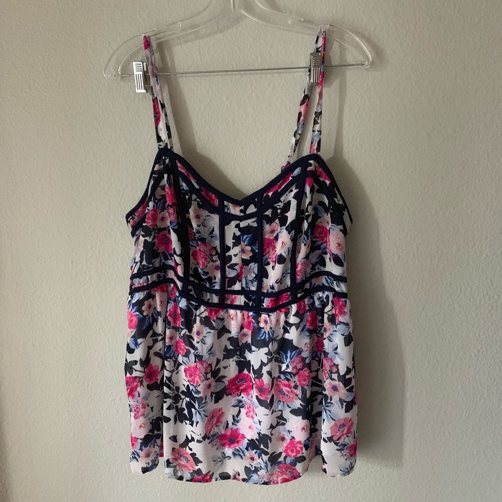 Torrid spaghetti blouse